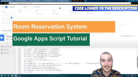 Room Reservation System Using Google Apps Script