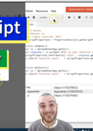Quickly and Easily Save Properties Google Apps Script